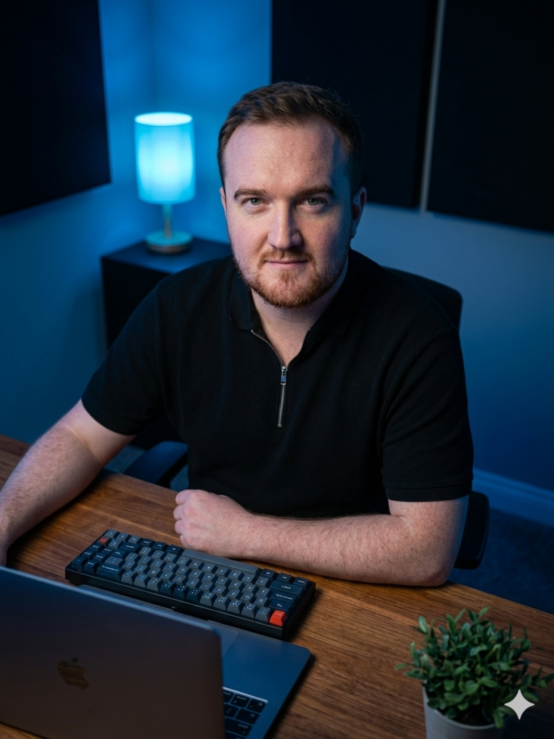 Mateusz Cymerman przy biurku — Respondo Agency